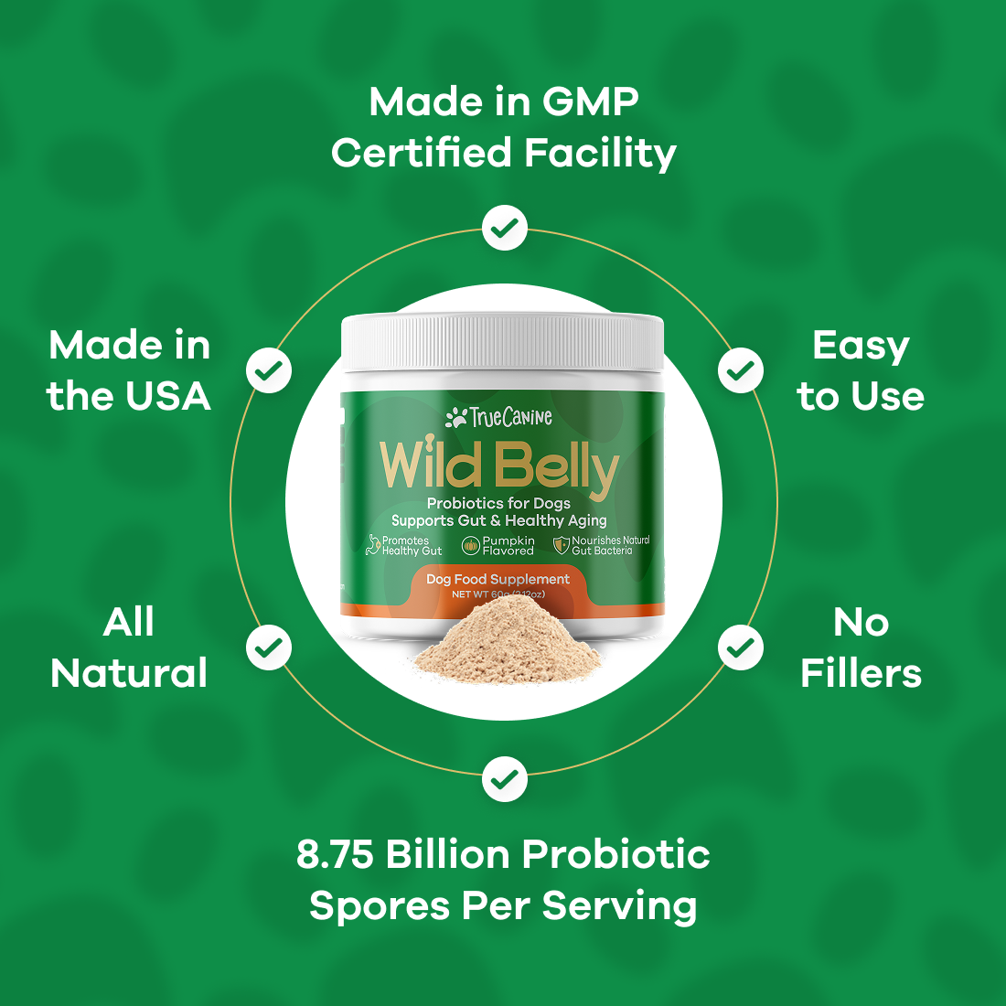 Wild Belly Probiotic / Longevity Support