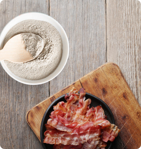 Dogs love the bacon flavored taste.