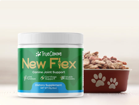 New Flex package with dog's food.