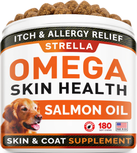 Omega skin and coat supplement.