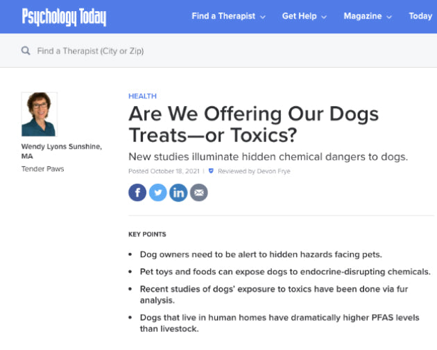 Are we offering our dogs treats or toxics.